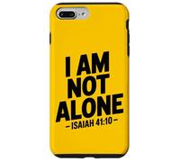 I Am Not Alone Uplifting - Retro Bible Verse Christian Faith Case for iPhone 7 Plus/8 Plus