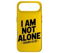 I Am Not Alone Uplifting - Retro Bible Verse Christian Faith Case for iPhone Air
