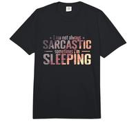 I am not Always Sarcastic Sleeping Night Comfort Colors Adult Heavyweight T-Shirt