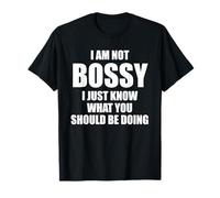 I Am Not Bossy Hustler Entrepreneur T-Shirt