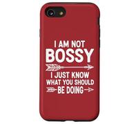 I Am Not Bossy I Just Know What You Should Be Doing Funny Case for iPhone SE (2020) / 7 / 8