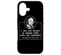 I Am Not Bound To Please Thee With My Answers Literature Case for iPhone 17