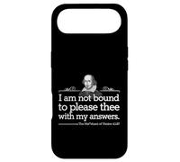 I Am Not Bound To Please Thee With My Answers Shakespeare Case for iPhone Air