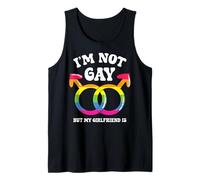 I am not Gay, but my Girlfriend is LGBTQ+ LOVE is LOVE Tank Top