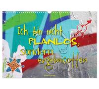 I am not haphazard, but open-minded UK-Version (Wall Calendar 2026 DIN A3 Landscape), CALVENDO 12 Month Wall Calendar