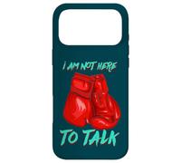I Am Not Here To Talk Funny Boxing Case for iPhone 17 Pro Max