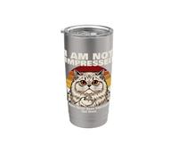 I Am Not Impressed Cat I Have Never Been Impressed Stainless Steel Insulated Tumbler