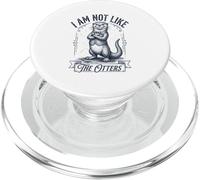 I Am Not Like The Otters Funny Dapper Pun PopSockets PopGrip for MagSafe