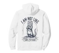 I Am Not Like The Otters Funny Dapper Pun Pullover Hoodie