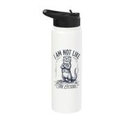 I Am Not Like The Otters Funny Dapper Pun Stainless Steel Insulated Water Bottle