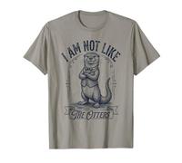I Am Not Like The Otters Funny Dapper Pun T-Shirt