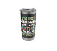 I Am Not Misbehaving I Have Autism Be Understanding Stainless Steel Insulated Tumbler