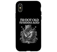I Am Not Old I Am Middle Aged - Knight Medieval Meme Case for iPhone X/XS
