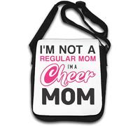 I Am Not Regular Mom I Am A Cheer Mom Shoulder Bag White