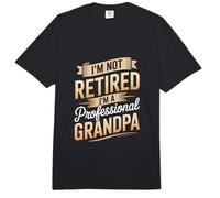 I Am Not Retired I Am a Professional Grandpa Modern Comfort Colors Adult Heavyweight T-Shirt