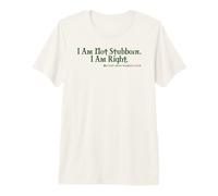 I Am Not Stubborn. I Am Right. Irish Woman Premium T-Shirt