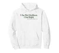 I Am Not Stubborn. I Am Right. Irish Woman Pullover Hoodie