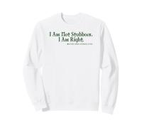 I Am Not Stubborn. I Am Right. Irish Woman Sweatshirt