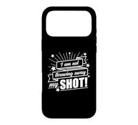 I Am Not Throwing Away My Shot Vintage Graphic Motivation Case for iPhone 17 Pro Max