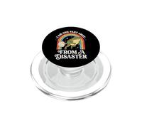 I Am One Fart Away From A Disaster PopSockets PopGrip for MagSafe