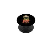 I Am One Thankful Aunt Bohemian Thanksgiving Rainbow Gnome PopSockets Adhesive PopGrip