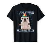 I am Pibble Dog Puppy Wash Clean My Belly Funny Meme T-Shirt