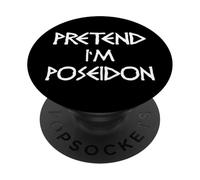 I Am Poseidon Costume Women Men Children PopSockets Adhesive PopGrip