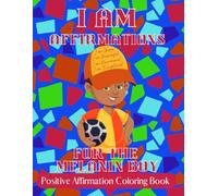 I AM: Positive Affirmations Coloring Book and Puzzles | Create Awareness, Build Confidence and Boost Self-Esteem | African American Melanin Boy