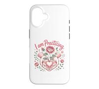 I Am Practicing Compassion Meditation Mindfulness Zen Case for iPhone 16