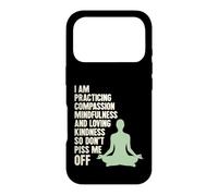 I Am Practicing Mindfulness Compassion And Loving Kindness Case for iPhone 17 Pro