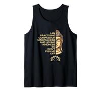 I am Practicing Mindfulness Compassion So Don't Piss Me Off Tank Top