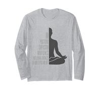 I Am Practising Mindfulness Compassion and Loving Kindness Long Sleeve T-Shirt