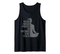 I Am Practising Mindfulness Compassion and Loving Kindness Tank Top