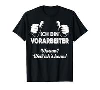 I Am Preliminary Worker Because I Can Troop Leader Team Chef T-Shirt