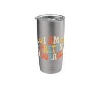 I Am Pretty Adorable Cute Confident Personality - Stainless Steel Insulated Tumbler