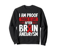 I Am Proof Brain Aneurysm Awareness Survivor Sweatshirt