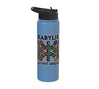 I am Proud to be Berber - Bijoux Kabyle Stainless Steel Insulated Water Bottle