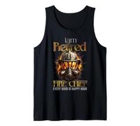 I am Retired Fire Chief Happy Hour Retirement Tank Top