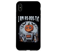 I Am Ro Boo Tic Funny Pumpkin Robot Halloween Spooky Case for iPhone XS Max