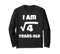 I am Root 4 Years Old Tee - Math Equation Tee Long Sleeve T-Shirt