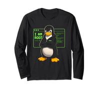 I AM Root Linux tee Administrator Sysadmin Programmer Long Sleeve T-Shirt