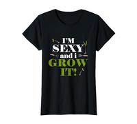 I am Sexy and I Grow it T-Shirt, Women, Black, XX-Large