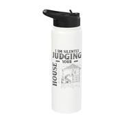 I Am Silently Judging Your House Architect Stainless Steel Insulated Water Bottle