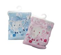 I Am So Cute Baby Elephant Soft Fleece Blanket By Soft Touch