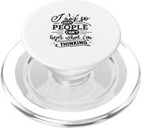 I Am So Lucky People Can't Hear What I'm Thinking PopSockets PopGrip for MagSafe