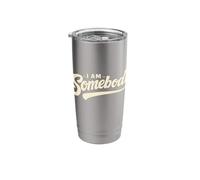 I Am Somebody Positive Affirmation Retro Stainless Steel Insulated Tumbler