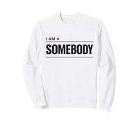 I Am Somebody Positive Affirmation Retro Sweatshirt