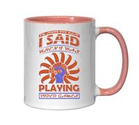 I Am Sorry for What I Said Playing Video Games Ceramic Tea Coffee Mug Pink
