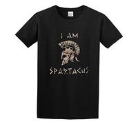 I Am Spartacus O Neck Men T-Shirt Black S
