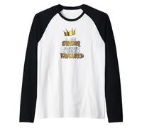 I Am Strong, Blessed and Highly Favoured Raglan Baseball Tee